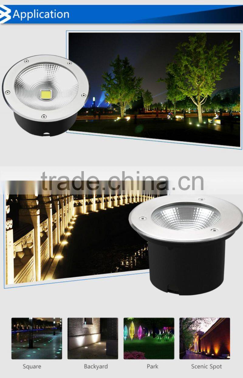 High Class Good Quality Square Garden Park Villas Waterproof IP67 Integrated 10W LED Underground Flood Light