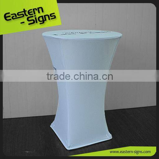 Hotel banquet cocktail table