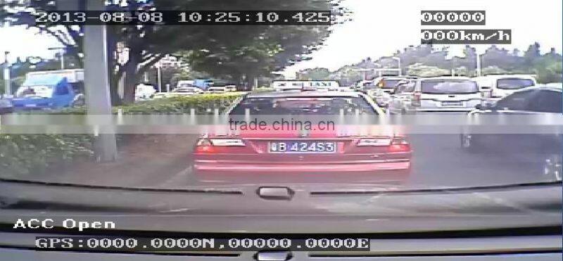 High-resolution CMOS 6mm lens separate dual lens car camera