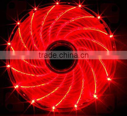 Alseye CA1101w manufacture SC-120 15 led 4 color porpular gaming case cooling pc fan