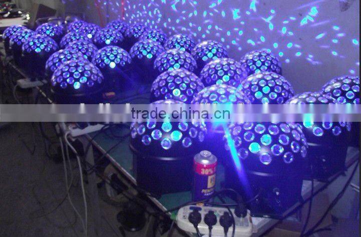 color magic crystal ball led stage light