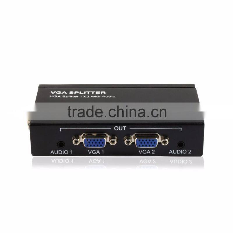 China supplier 1 in 2 out vga splitter VGA splitter for home theater