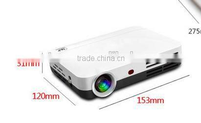 LED wifi video projector built in android 4.2 with wifi & Bluetooth 3D short throw projector WTL330 1080P 1000:1 2500lumens