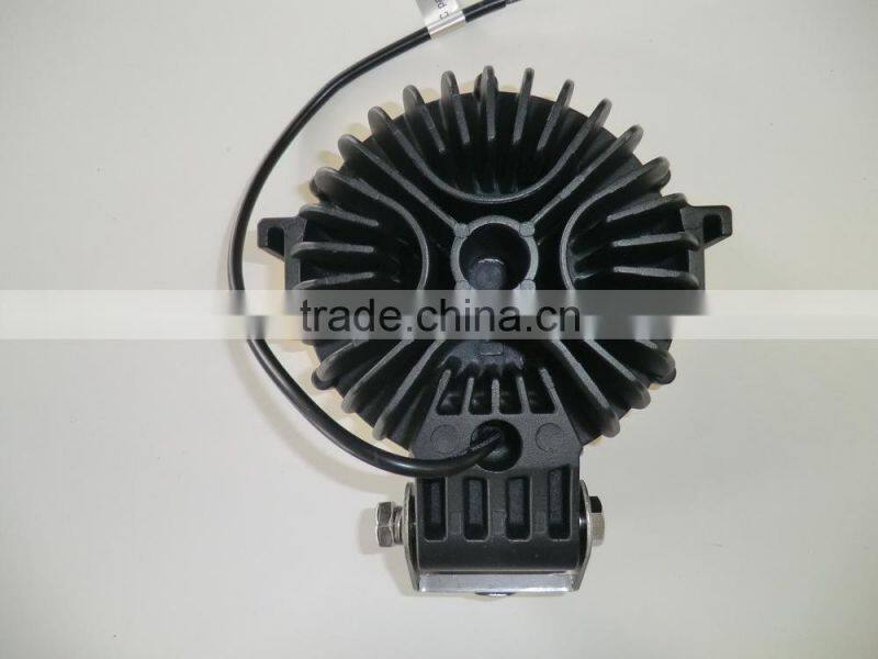 Hot Sell Highpower performance vehicle LED Work Light,for ATV SUV TRUCK JEEP Offroad Vehicles(SR-LW-63B,63W)Spot or Flood,Yellow