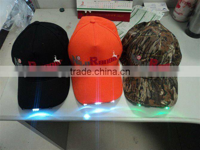 2016 mens baseball cap with led light