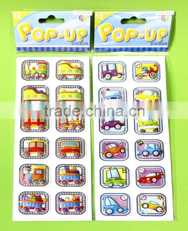 Embossed sticker Pop up sticker _ Butterfly_Girls