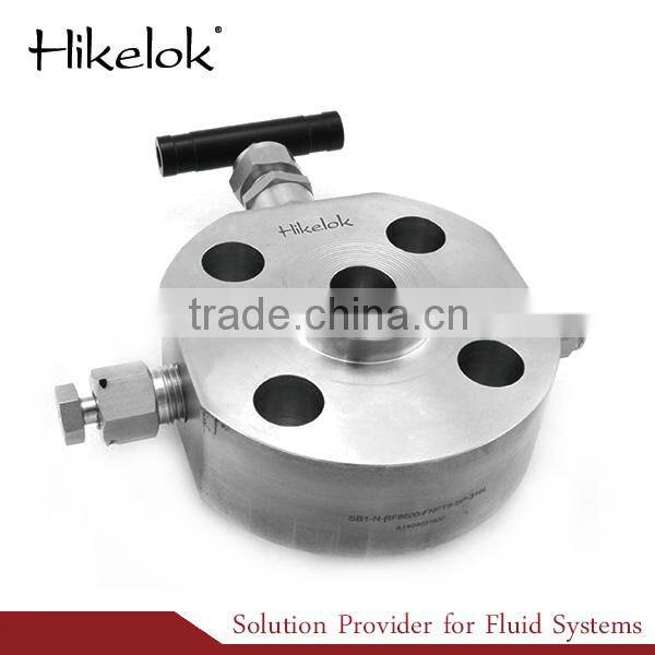 Flange to Flange Bolted Construction DBB Valves Double Block and Bleed Valves Manifolds