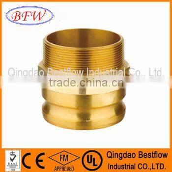 Brass Cam & Grooved Hose Coupling