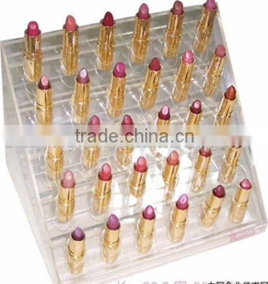 acrylic plate/acrylic holder/acrylic lip balm organizer