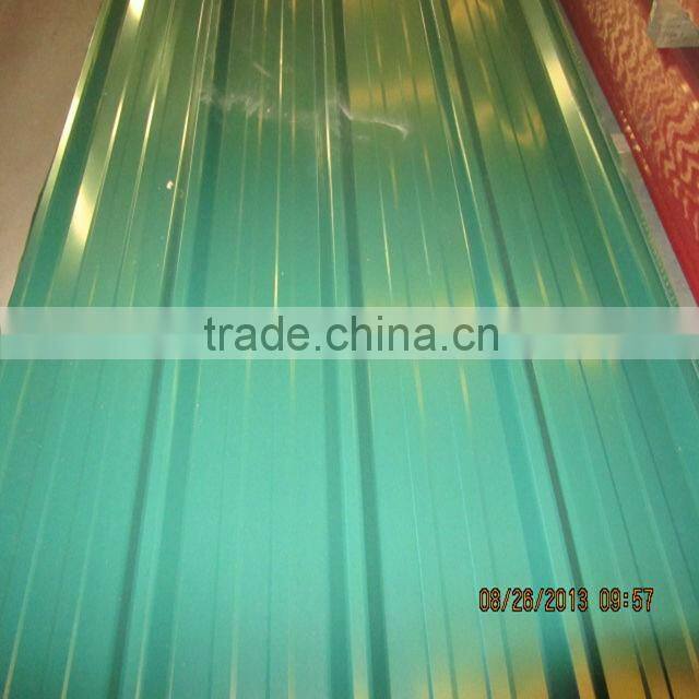 corrugated shee/weight of galvanized corrugated iron sheet/long span color coated corrugated roofing sheet