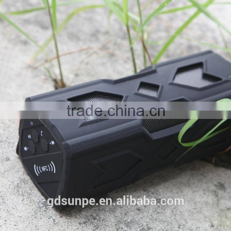 Unique Gift Ideas Rechargeable Battery NFC Waterproof Power Bank Bluetooth Speaker For Cell Phones Smartphones