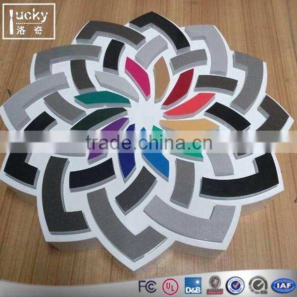 Unique 3d led sign /box new design acrylic Neno led lit edge sign