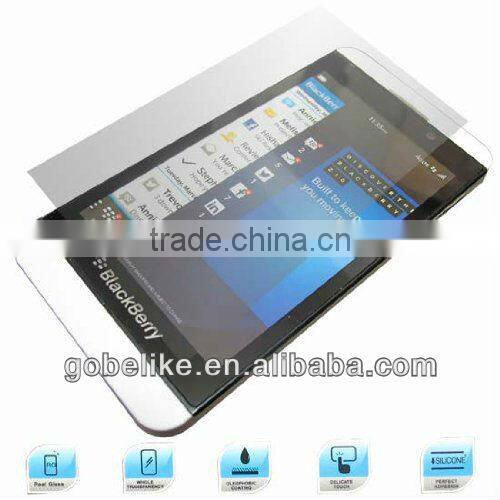 2013 NEW tempered glass screen protector for Blackberry Q10