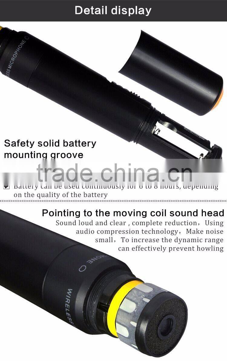 Free samples uhf ppl digital teaching mic wireless handhold microphone