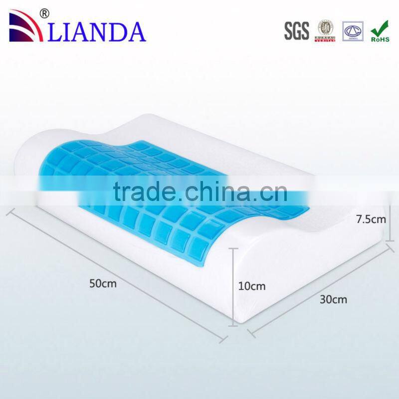 Traditional Silicone Cooling Gel Memory Foam Pillow