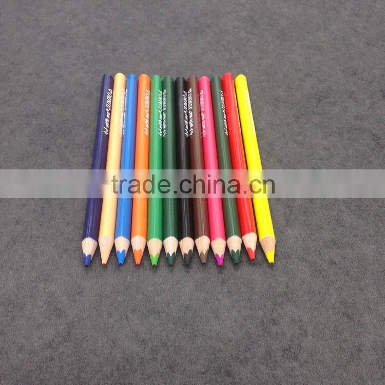 12c 7 inch High quality triangle jumbo color pencil