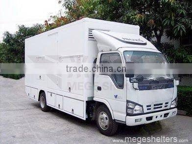 Mobile Communication Fiberglass Truck Body for Emergency