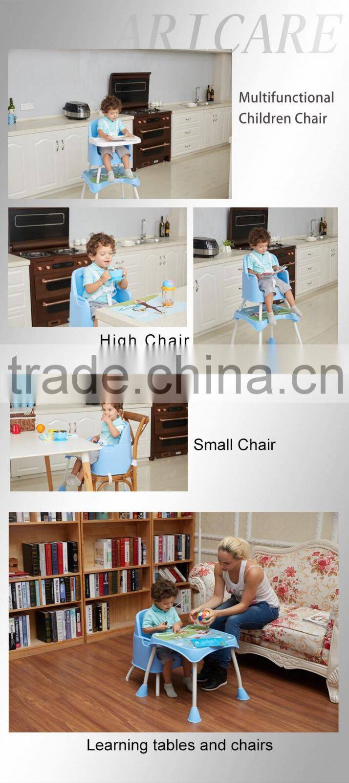 European Standard Folding High Chair with Table