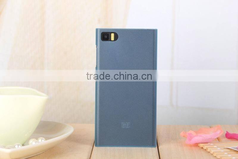 SIKAI colorful hard mobile phone case Flexible PC materialHard Back Cover Case for XIAOMI 3