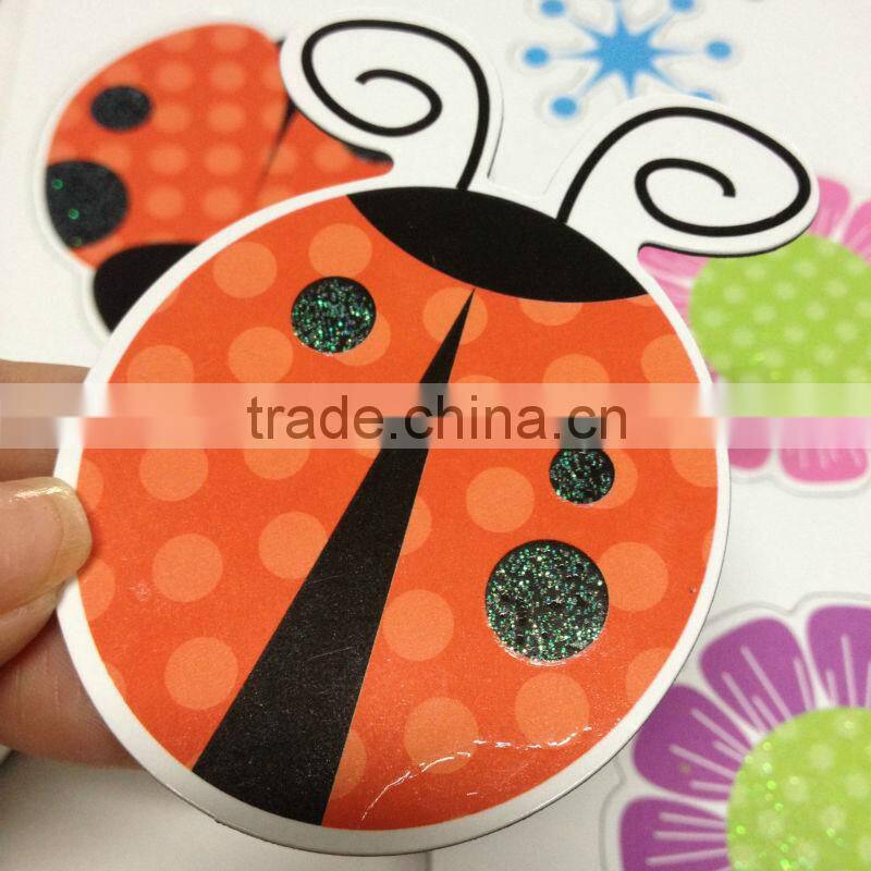 DIY christmas lights sticker design