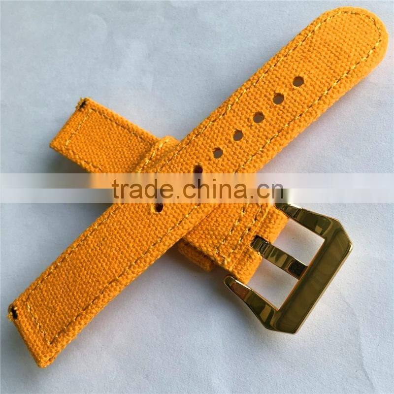 Shenzhen Factory Price Canvas Quick Release Hemp Watch Bands