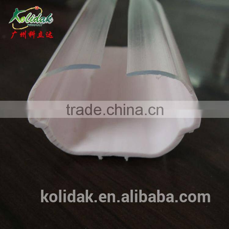 O shape Soft-hard Co-extrusion plastic profile