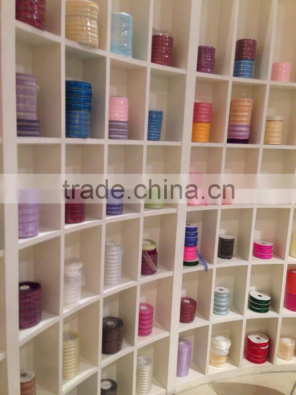 25yards/roll (40mm) 1-1/2" width single face tape satin ribbon gift packing belt wedding decoration crafts