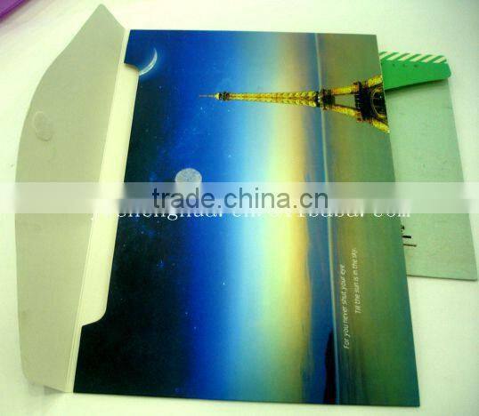 pp file holder/clear book/data book/a4 office pp clear plastic book cover