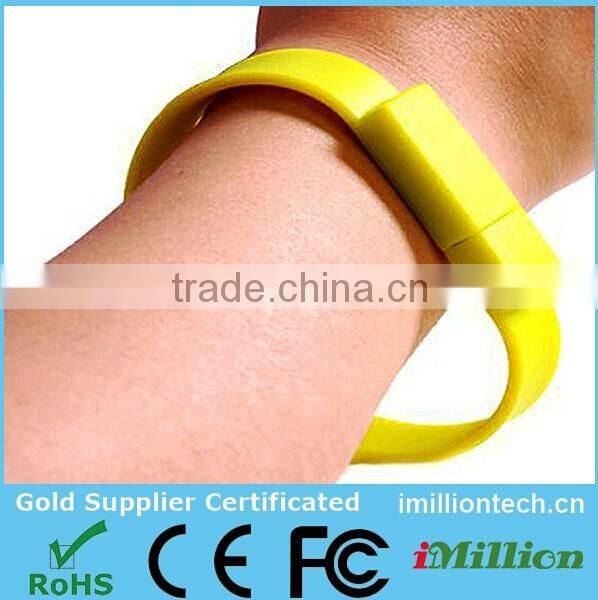 2016 silicon wristband usb watch 2gb,rubber bracelet usb 4gb,usb wristband flash drive 2gb