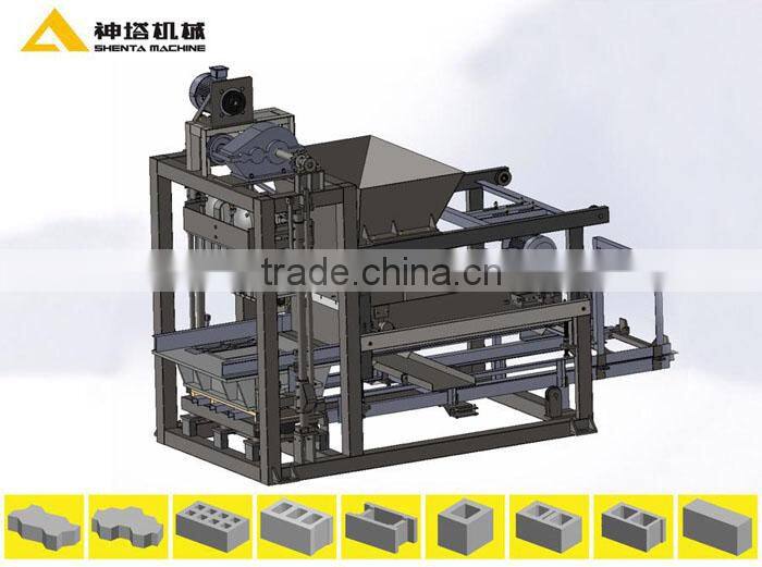 latest products in market QTJ5-20 construction equipment block making machine