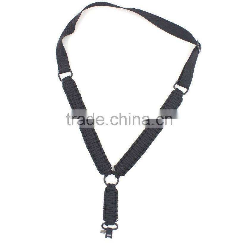Two point paracord rifle sling, 2 in 1 rifle sling