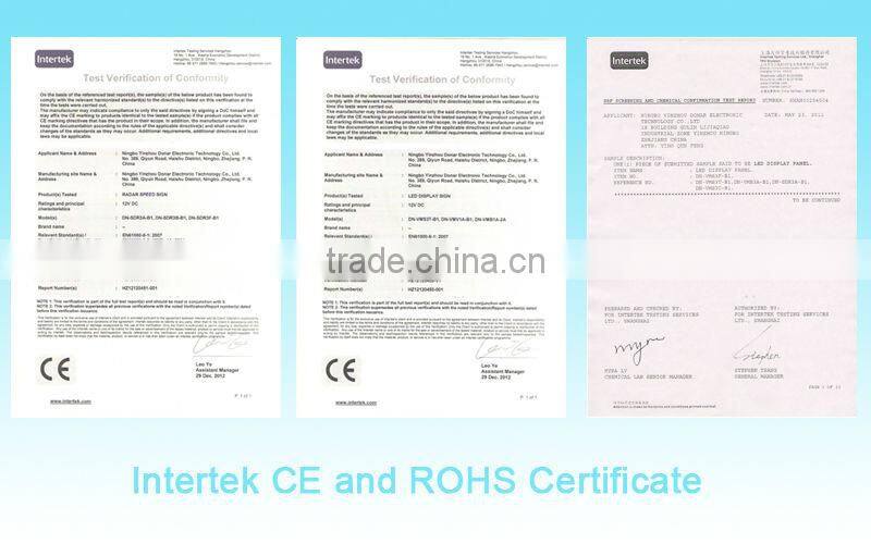 Vehicle LED Message Display