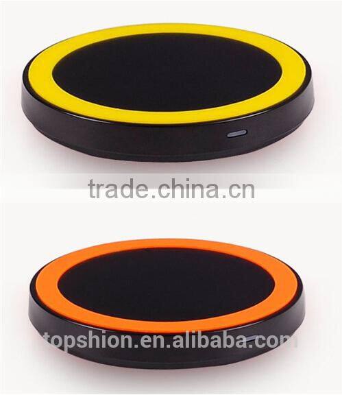 2015 new products wireless charger for iPhone 6, mobile phone qi wireless charger