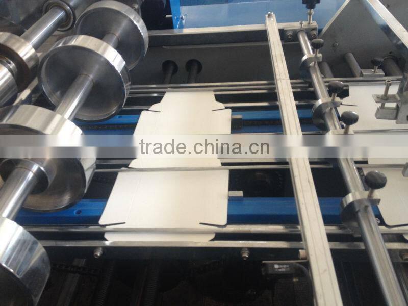 High Quality Automatic small paper box forming machine,full automatic paper box forming machine