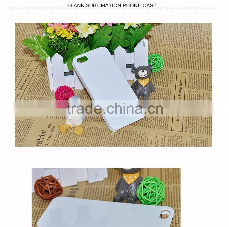 Wholesale customed blank 2D 3D sublimation phone case for Iphone 5