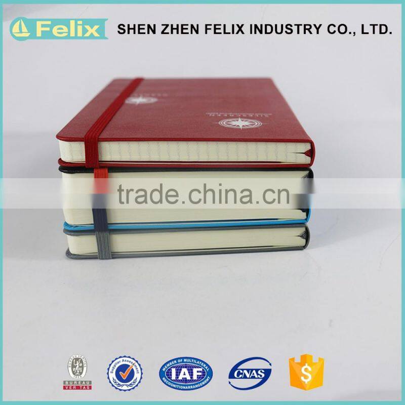 Custom office supplier hardcover diary notebook