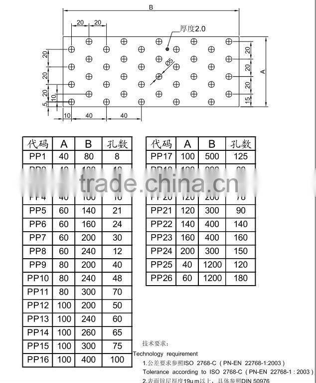 hardware angle brackets Stamping part