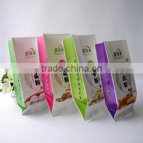 2016 White kraft paper packing bags for bread