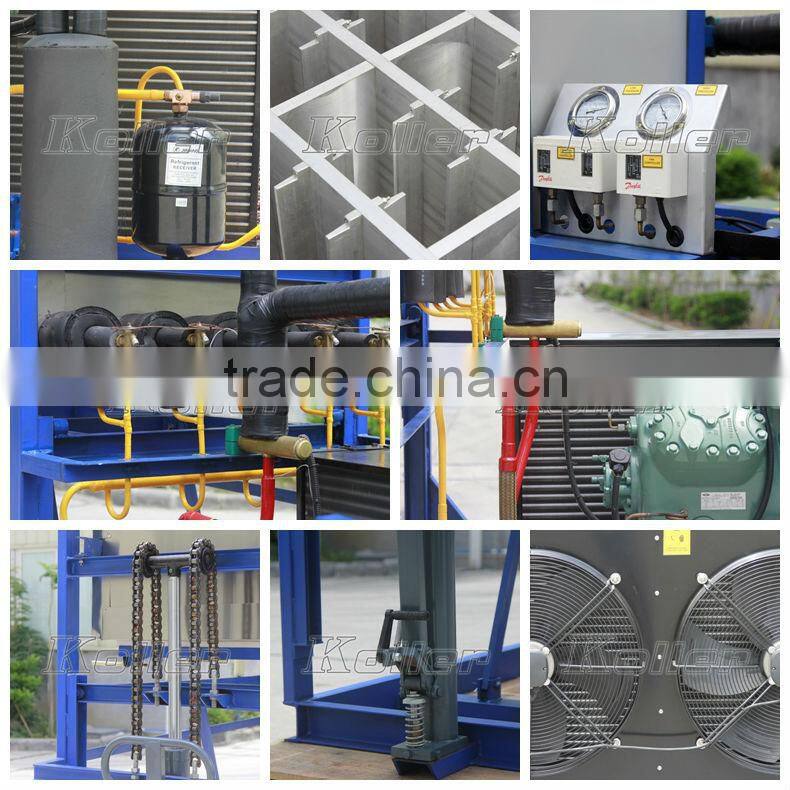 Koller 1Ton Direct Cooling Ice Block Machine DK30 For sale