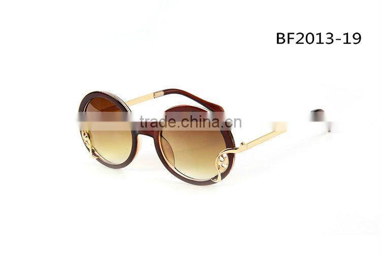 design eyewear plastic sun glasses fashion round sunglasses BF2013-19