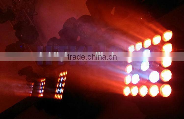 5*5*12W 4in1 rgbw led matrix moving head stage light