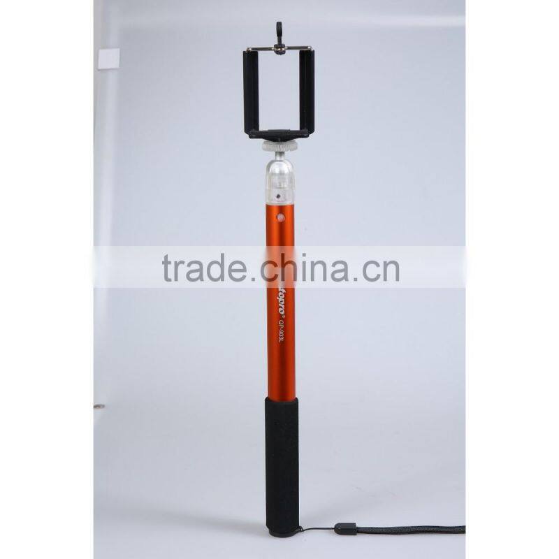 2016 Wholesale Promotion Mini Selfie Stick , Colorful Monopod Selfie Stick with CE RoHS