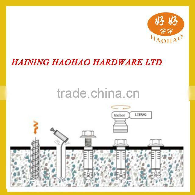 carbon Steel and stainless steel wedge anchor