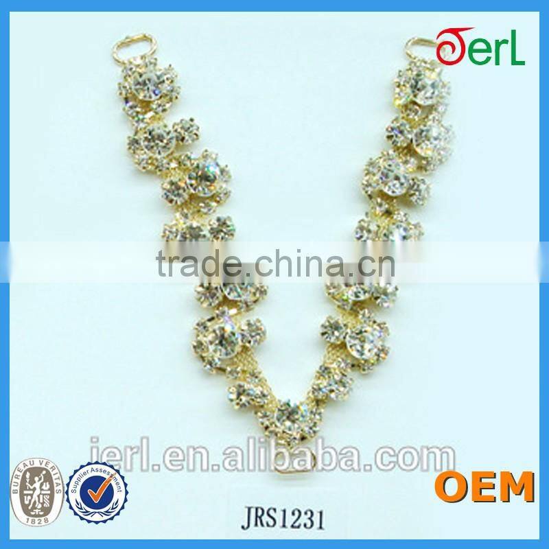 Bling shoes decoration accessories for women shoe in Yiwu