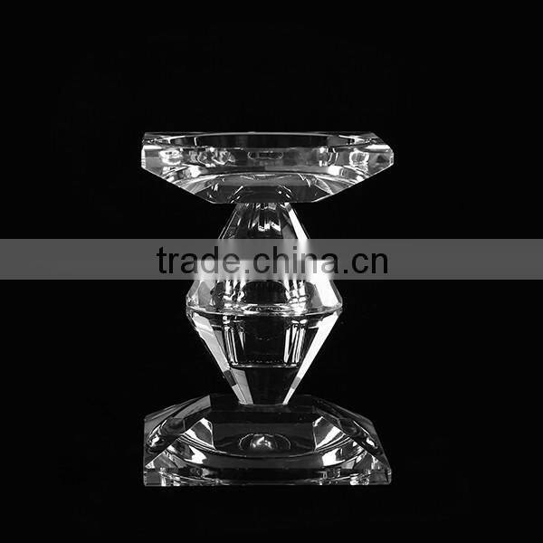 Fashion crystal candle holder, crystal candlestick for home decoration