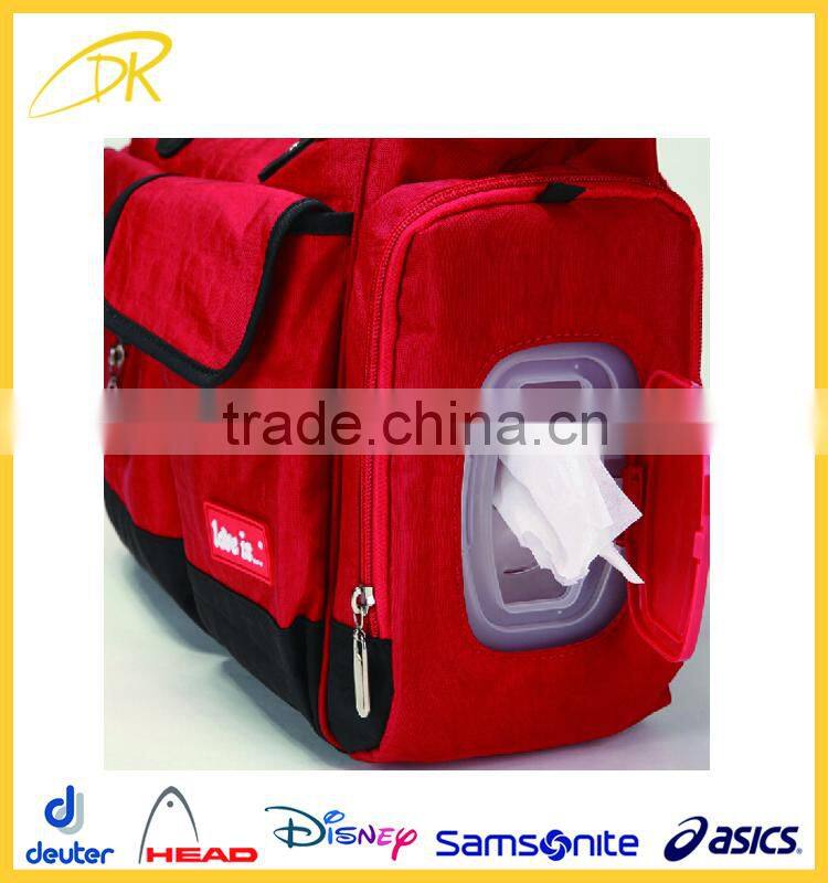 wholesale china supplier popular mummy bag for baby fashion diaper bag