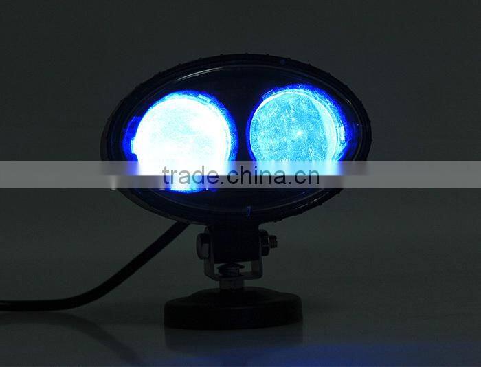 10 watt blue color 4'' snap on 4D led work light
