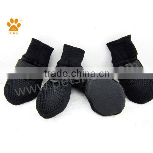 2014 Hot Sales JML Innovative Breathable Comfortable Mesh Dog Shoes Factory Pet Boots