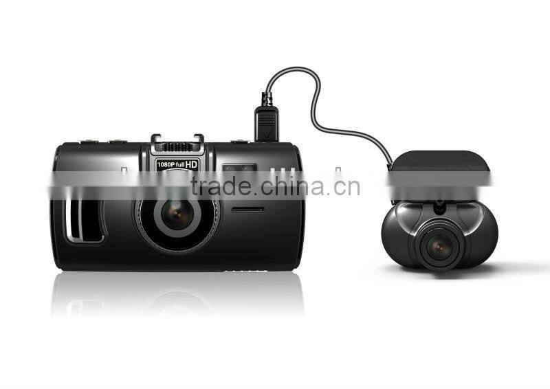 New!!! 2 channel Full HD 1080P Car Camera with LDWS RLDV-9732