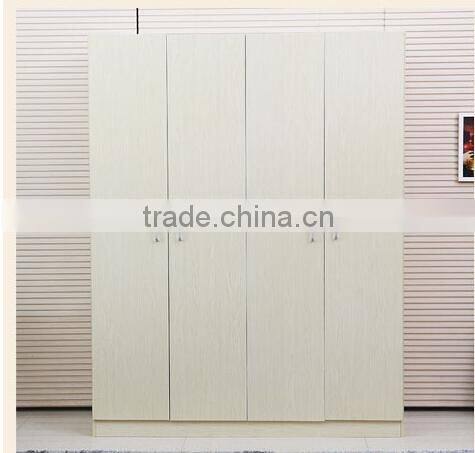 Wholesale cheap 4 door modern bedroom wardrobe